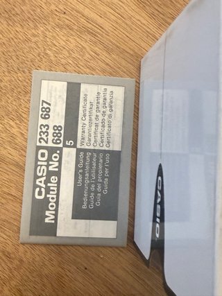 Casio game Batics GA-7