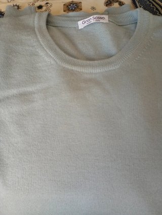 Maglia Gran Sasso Lana Vergine Girocollo Tg. 50