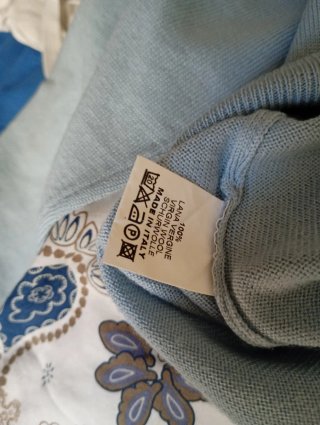 Maglia Gran Sasso Lana Vergine Girocollo Tg. 50