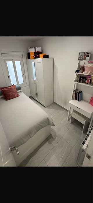 Cama 90 + Armario Blanco