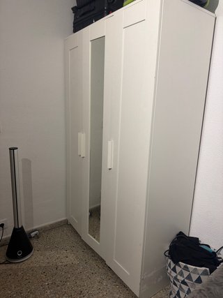 Cama 90 + Armario Blanco