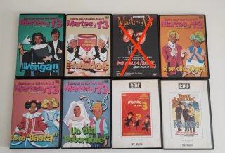 Lote 8 DVDs Martes y 13 (Humor Español)
