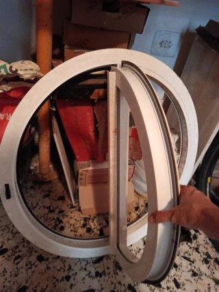 Ventana circular de 72cm de diametro