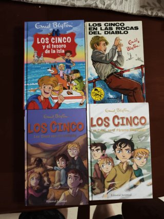 Libros de "Los Cinco"