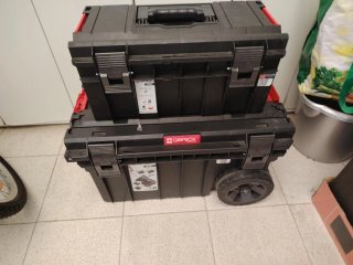 Cajón de herramientas Qbrick System con ruedas