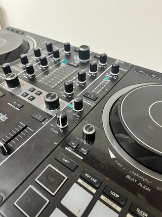 Mesa DJ Hercules Impulse 500 +2 Altavoces+Tripodes