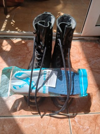 Botas Militares Negras