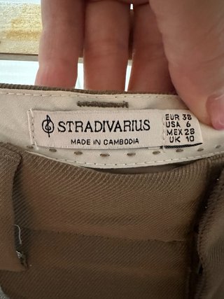 Pantalón Vestir Ancho Marrón