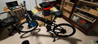 Bicicleta eléctrica Voltage 50km se vende/cambia