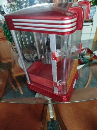 Máquina Palomitas Cecotec Roja y Transparente