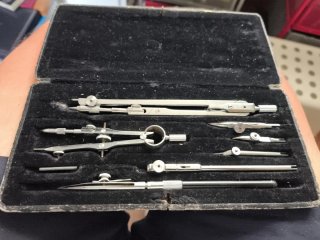 Compás de precisión Super Stilus 150 vintage