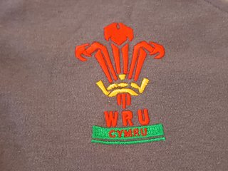 Camiseta Rugby Wales WRU Cymru. Talla XXL