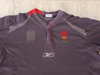 Camiseta Rugby Wales WRU Cymru. Talla XXL