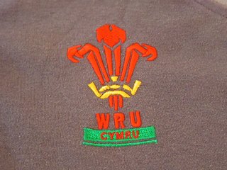 Camiseta Rugby Wales WRU Cymru. Talla XXL