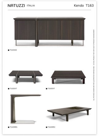 Mesa de centro KENDO de Natuzzi
