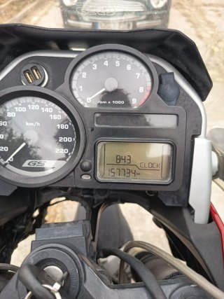 BMW R 1200 GS Adventure Negra/Roja