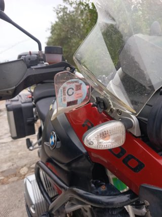 BMW R 1200 GS Adventure Negra/Roja