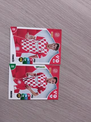 Cromos Adrenalyn Girona 2024/25 - Francés y Miovsk