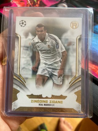 Lote 3 Cromos Fútbol Zidane