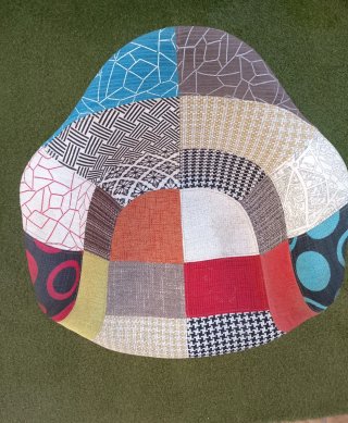 Sillón Patchwork Diseño Moderno