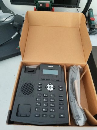 Teléfono Fanvil X1SP Negro