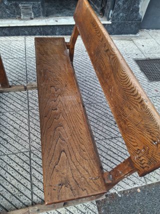 Pupitre madera antiguo