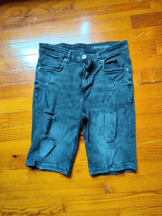Pantalón corto Lefties negro Talla 38