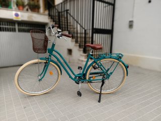 Bicicleta Paseo 28" Elops 520 Verde