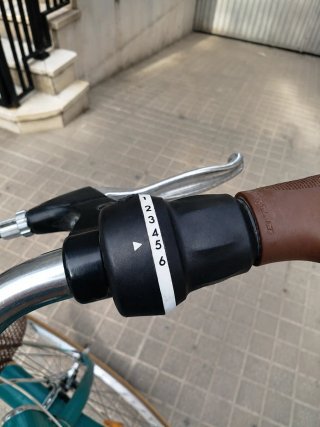 Bicicleta Paseo 28" Elops 520 Verde