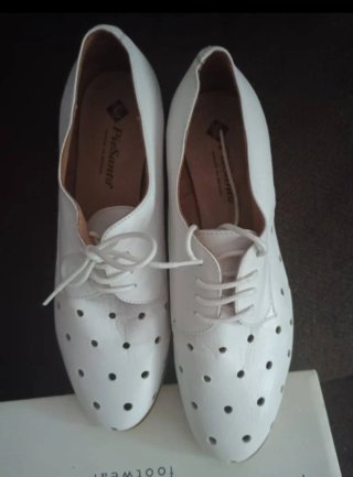 Zapatos Pikolinos Piel Blancos Talla 38