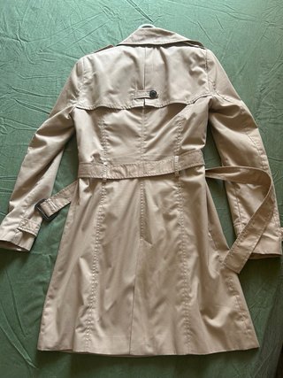 Gabardina Stradivarius Beige Talla XS