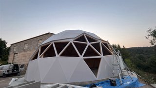 Domo Geodésico 8,8m Kit Construcción