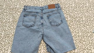 Pantalón corto vaquero shein