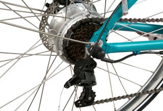 Bicicleta Eléctrica ZITMUV Zity 250W Azul
