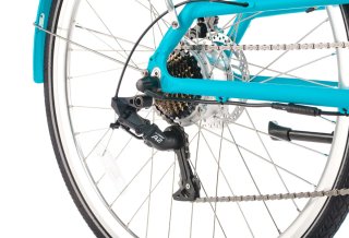 Bicicleta Eléctrica ZITMUV Zity 250W Azul