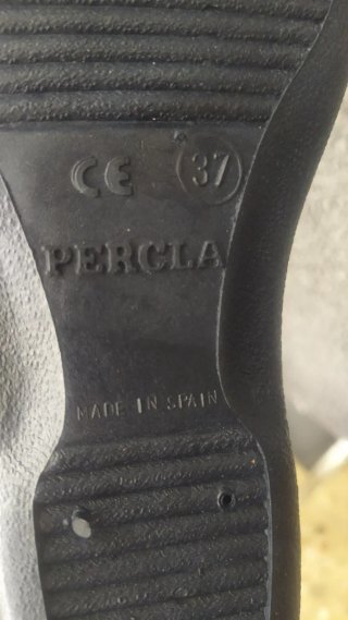 Zapatos anatómicos azules nuevos