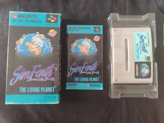 SimEarth The Living Planet Super Famicom