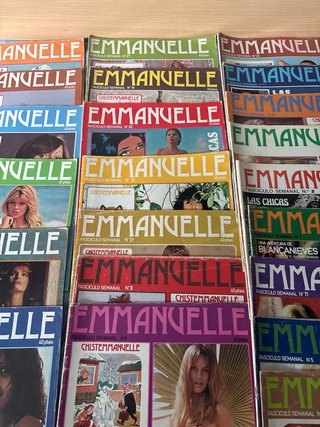 lote de revistas Emmanuelle de los años 70