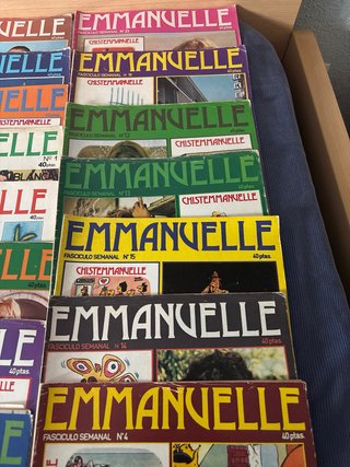 lote de revistas Emmanuelle de los años 70