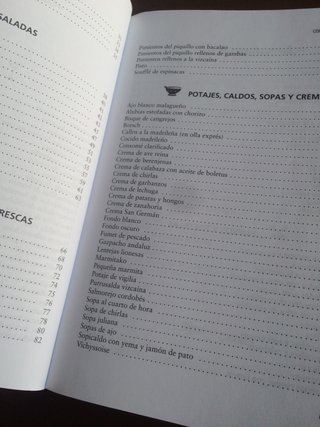 Cocina y repostería. Recetario