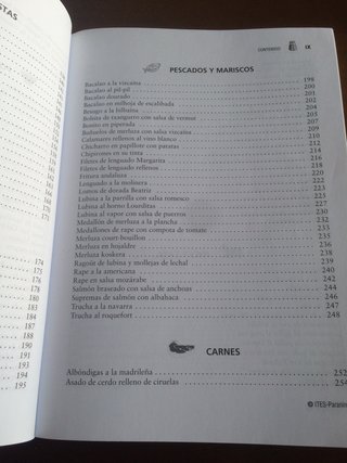 Cocina y repostería. Recetario