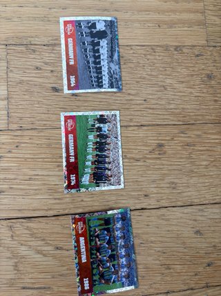 Cromos Mundiales Alemania 1954, 1974, Argentina 19