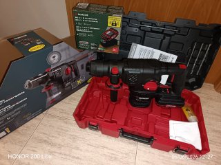 Martillo Percutor 20V Parkside nuevo COMPLETO
