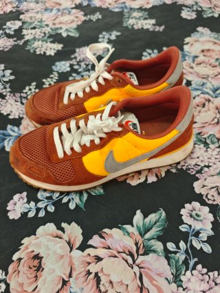 Tenis Nike Marrón y Amarillo