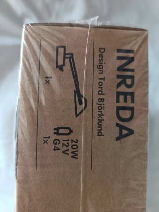 Lámpara Foco Vintage IKEA INREDA (Nueva en Caja)