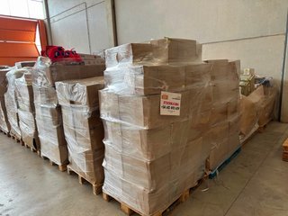 Stock de palet producto mixto NUEVO