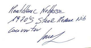 Penna stilografica Montblanc Noblesse 1970