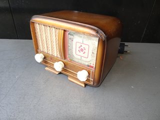 Radio Válvulas Rider Radio Años 50 Madera