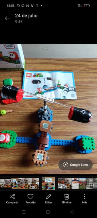 Conjunto LEGO Mario