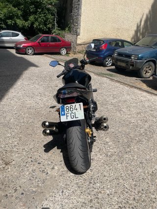 Kawasaki Z1000 Naked Negra